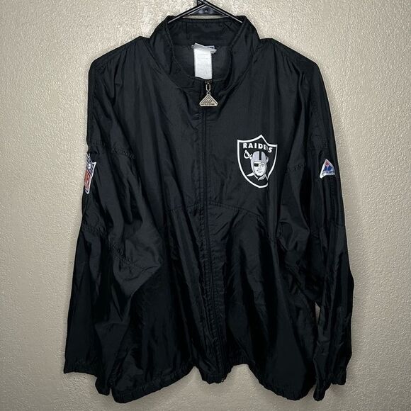 VTG 90’s Raiders APEX ONE Windbreaker Full Zip Jacket - Picture 2 of 6